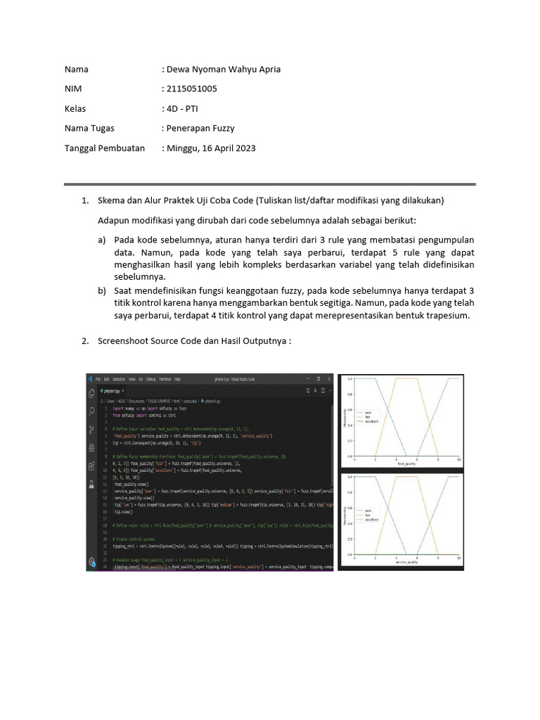 Fuzzy Logic Implementation in Python | PDF | Computer Programming ...