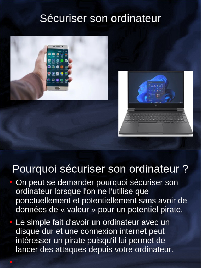 Sécuriser son ordinateur facilement | PDF
