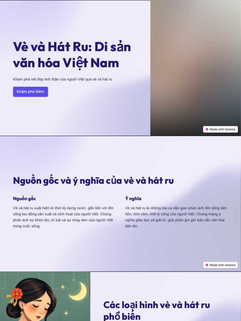 Vè Và Hát Ru | PDF