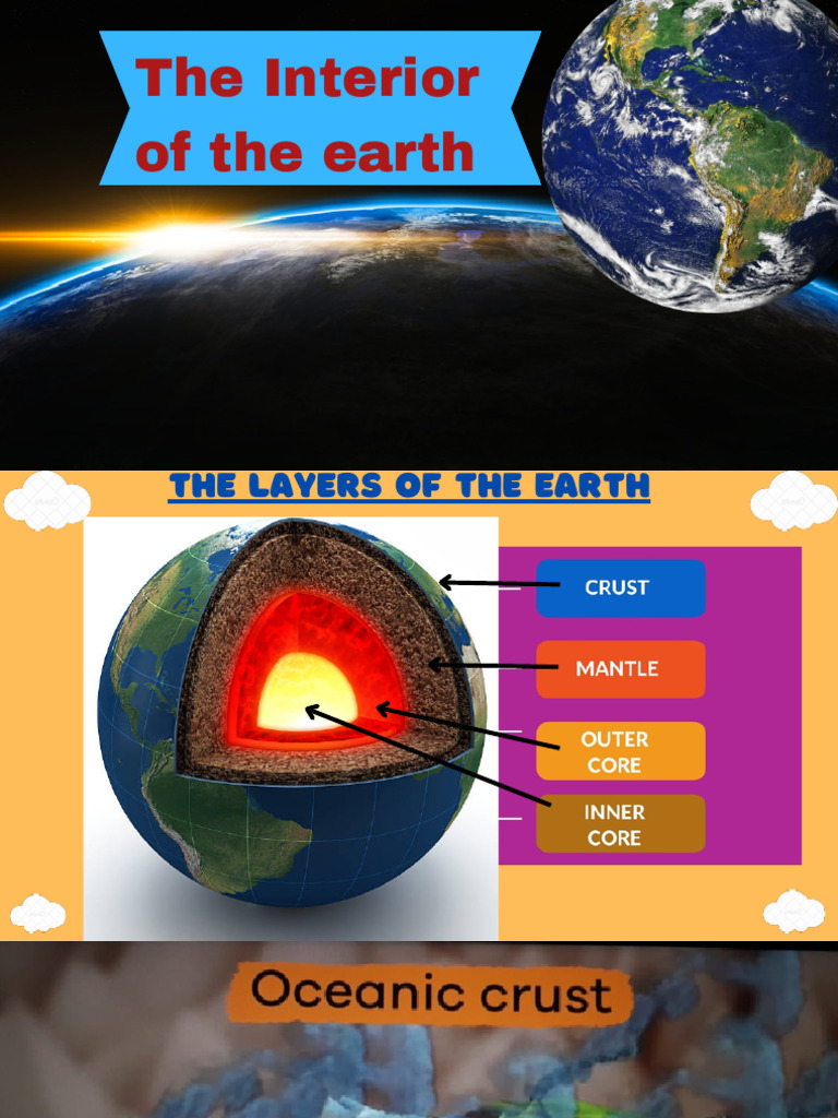 Interior of the Earth for Class 7 | PDF