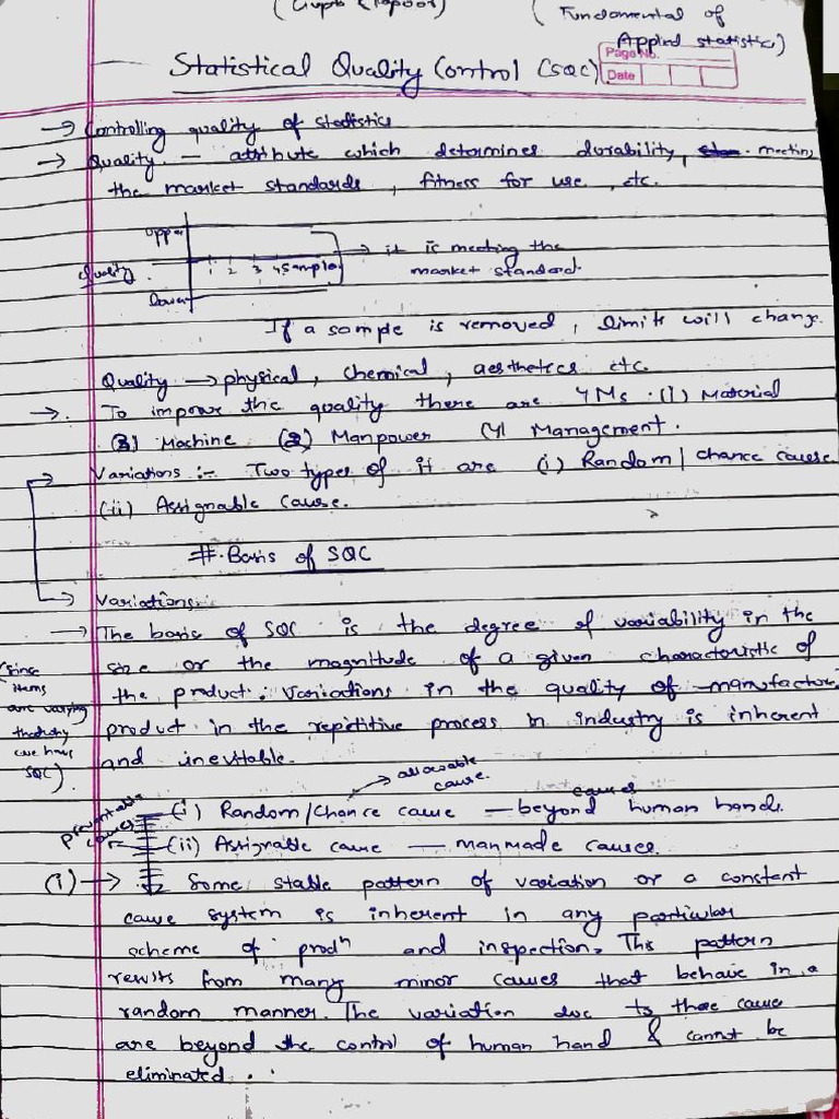 Sqc Notes Pdf