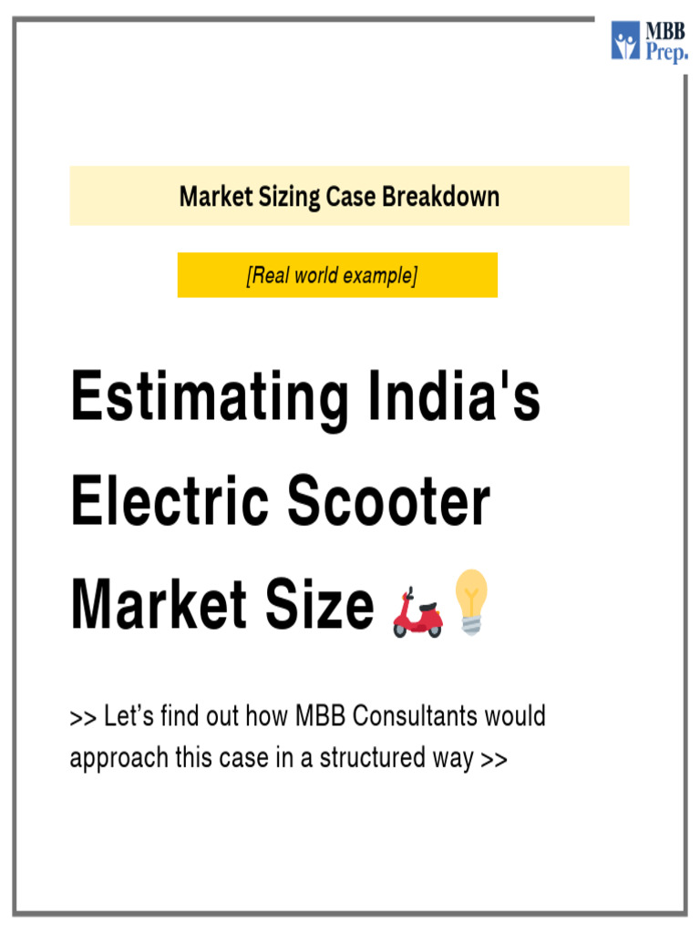 Estimating India S Electric Scooter Market Size 1721845172 | PDF
