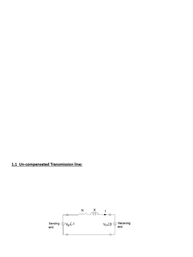 Transmission Line Compensation Techniques | PDF | Transmission Line ...