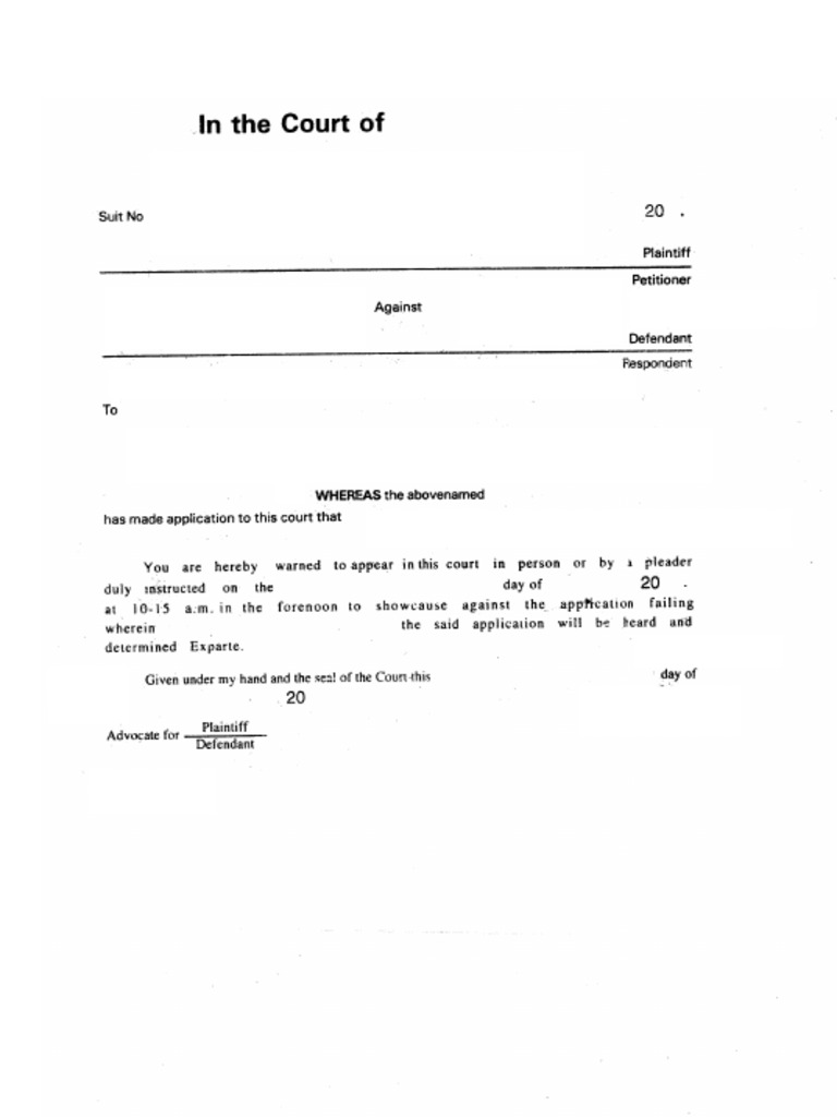 Appear in The Court in Person | PDF