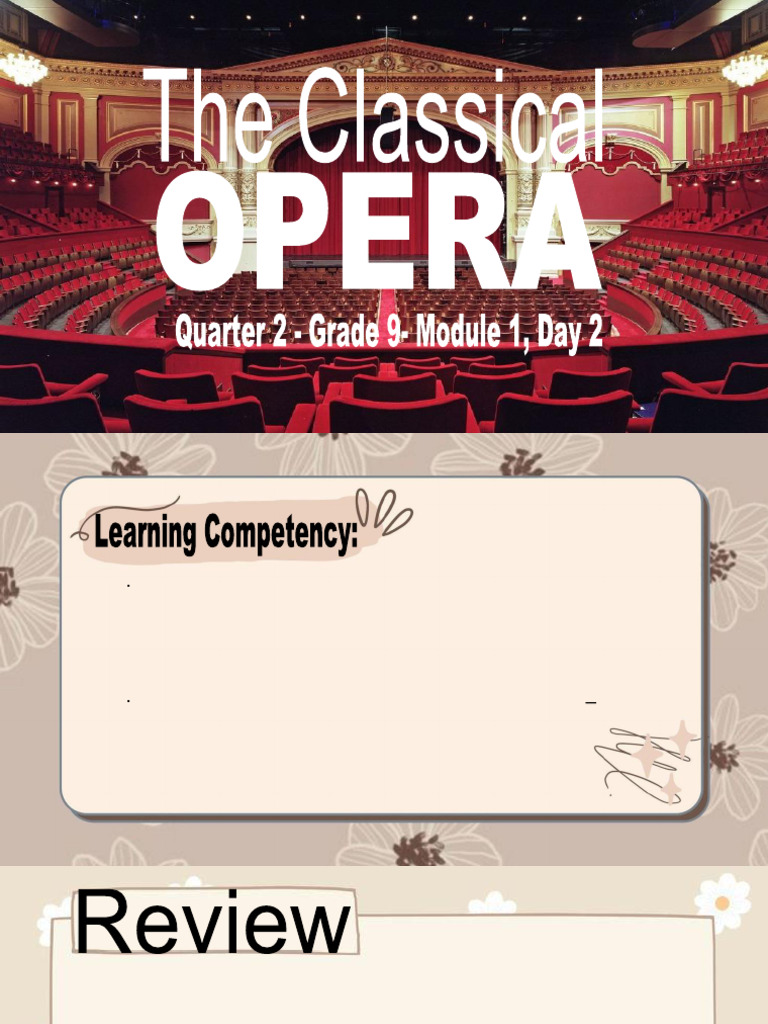 Q2 PPT MUSIC9 Module 1 Music of Classical Period - Vocal | PDF
