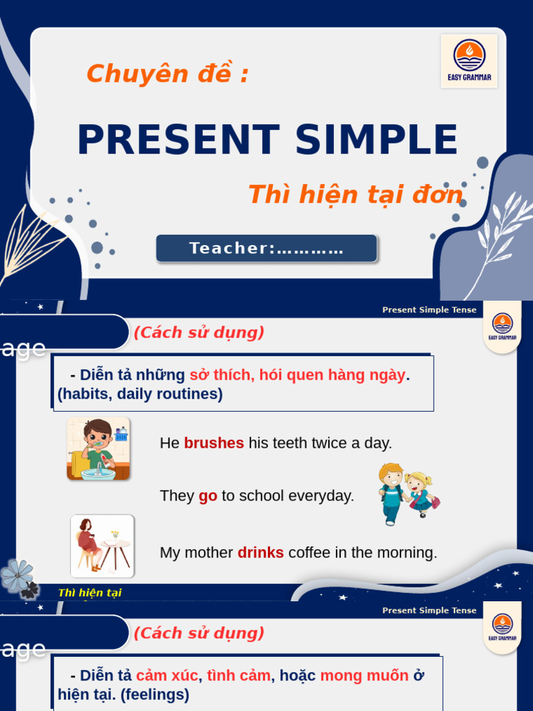 Present Simple | PDF