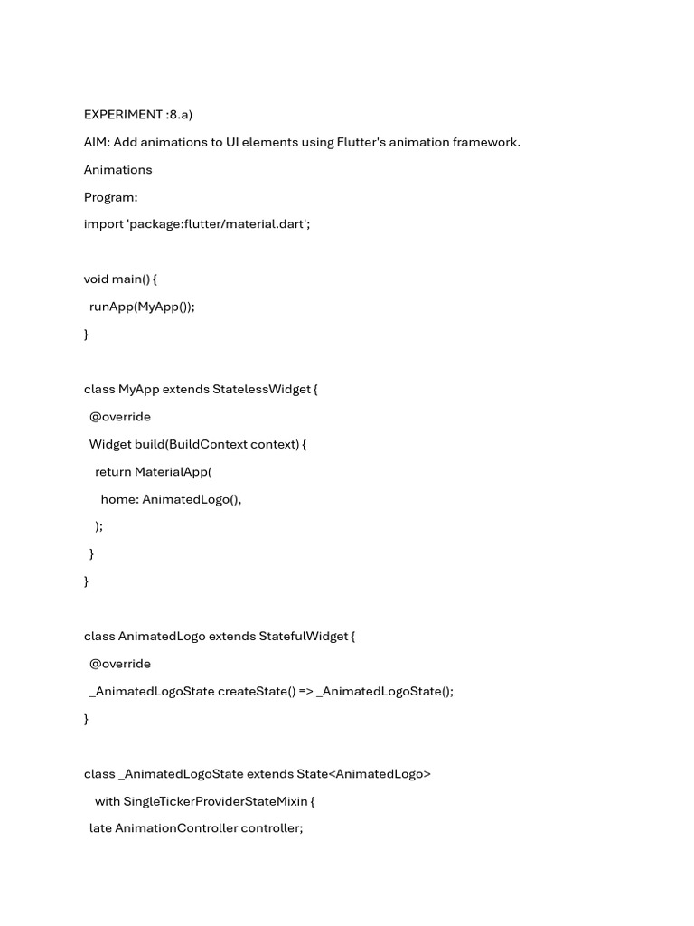 Exp-8 | PDF | Computer Programming | Software Development