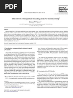 The Role of Consequence Modeling in LNG Facility Siting