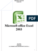 Skripta Excel 2003
