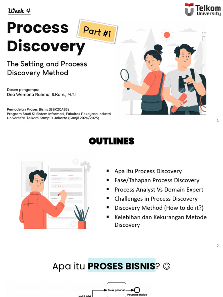 Tujuan dan Sasaran Process Discovery | PDF