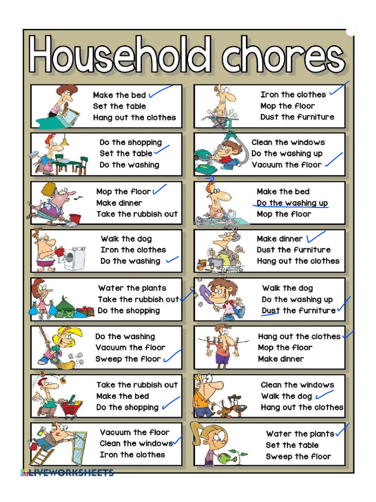 Essential Domestic Chores Guide | PDF