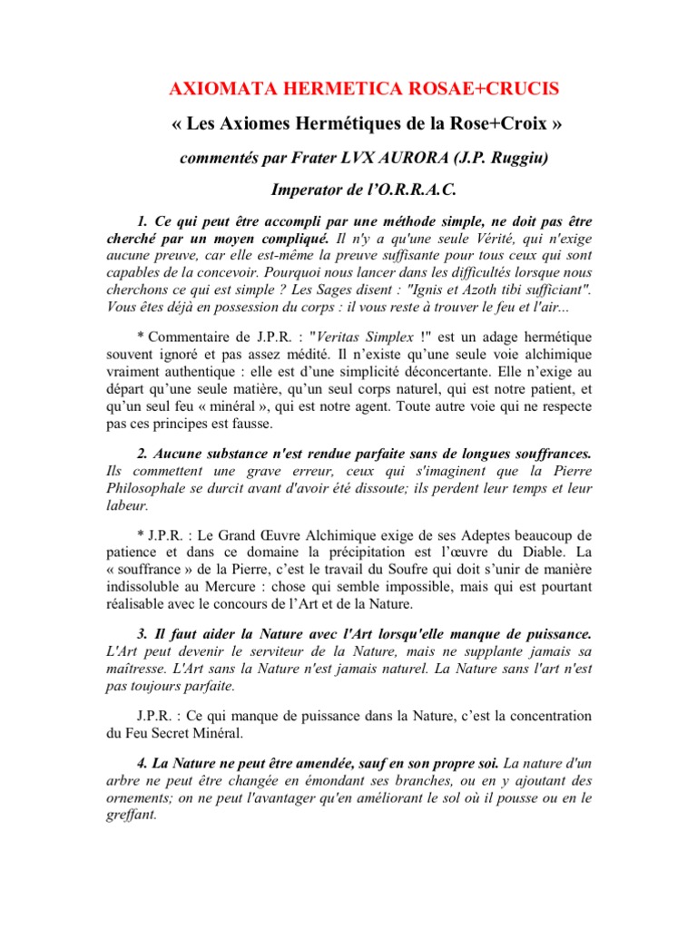 Hermetica PDF: Guide Complet | PDF | Alchimie | Mercure (Élément)