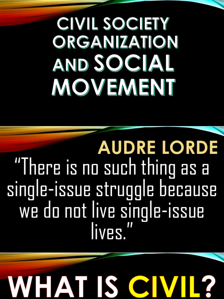 Understanding Civil Society and Social Movements | PDF