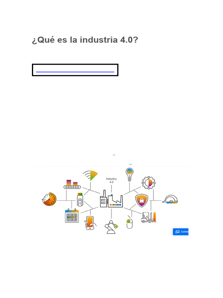 1-Qué es la industria 4 | PDF | Internet de las Cosas | Big Data
