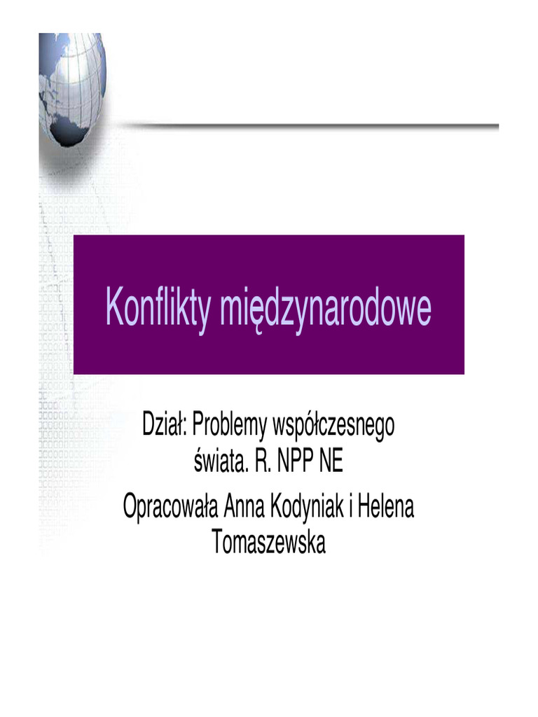 Httpwww geografia lo4 poznan plplikikonflikty prezentacja pdf pdf