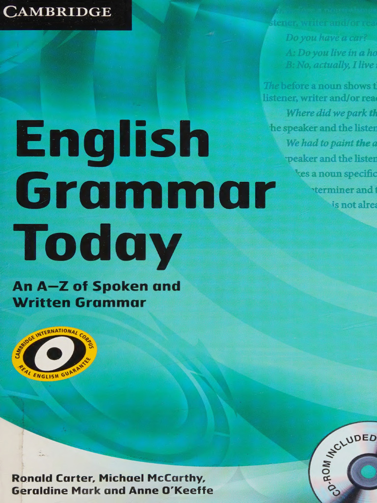 English Grammar Today Overview | PDF | English Language | English Grammar