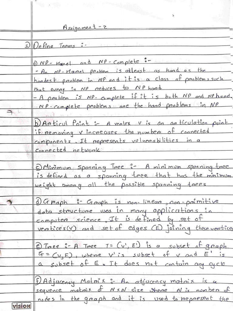 DAA Assignment 2 | PDF