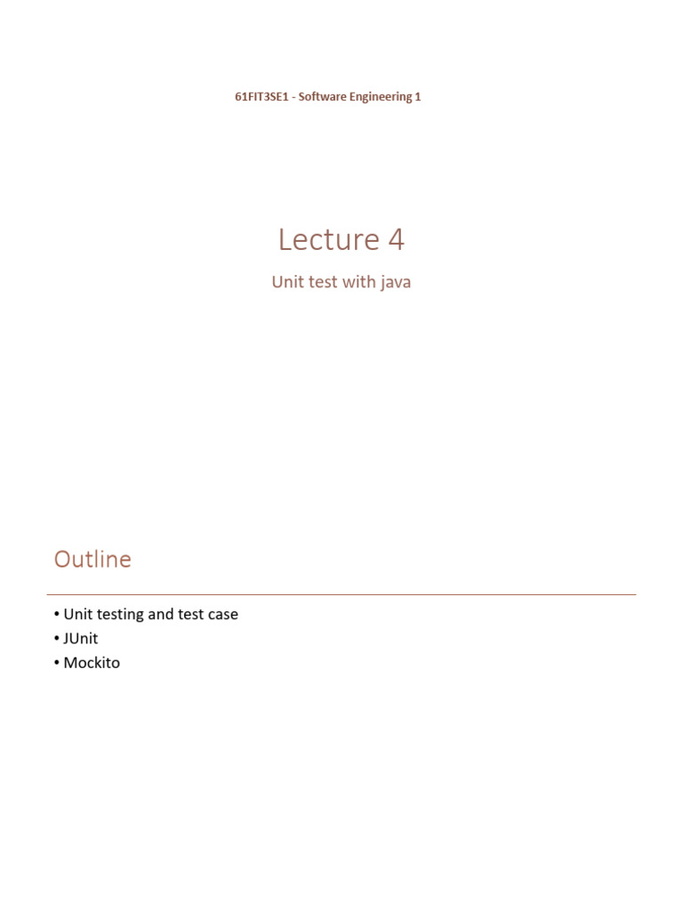Java Unit Testing with JUnit 5 Guide | PDF | Parameter (Computer ...