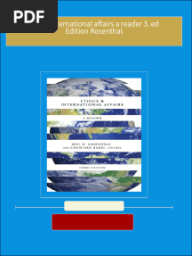 Ethics international affairs a reader 3. ed Edition Rosenthal 2024 Scribd Download