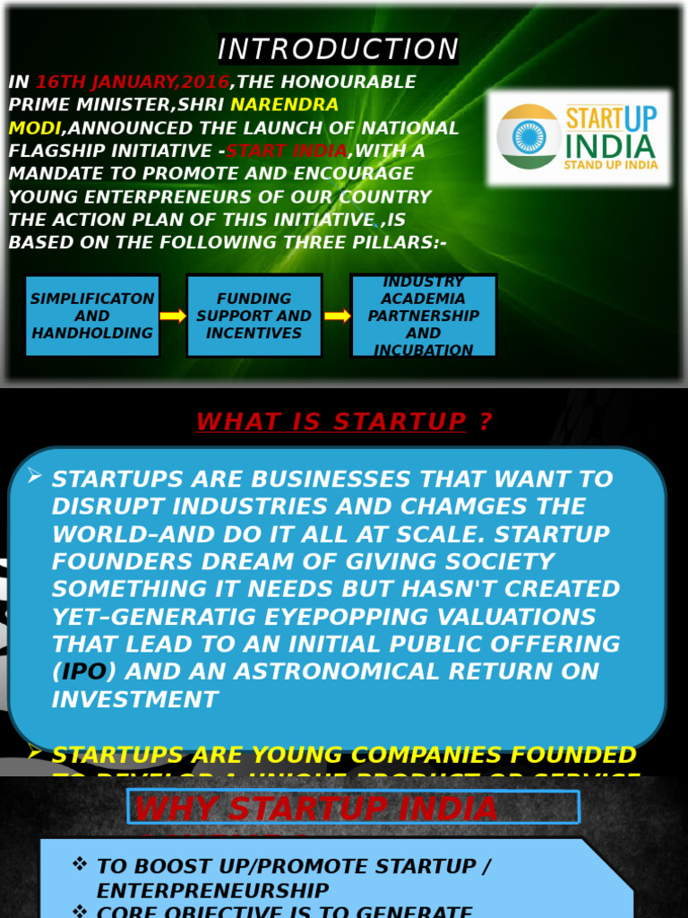 Bst Startup India Scheme | PDF