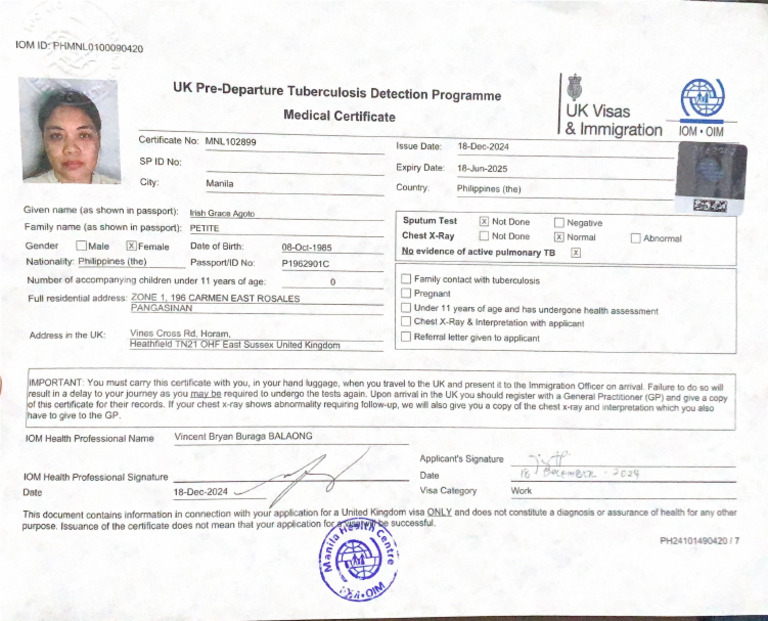TB Test | PDF