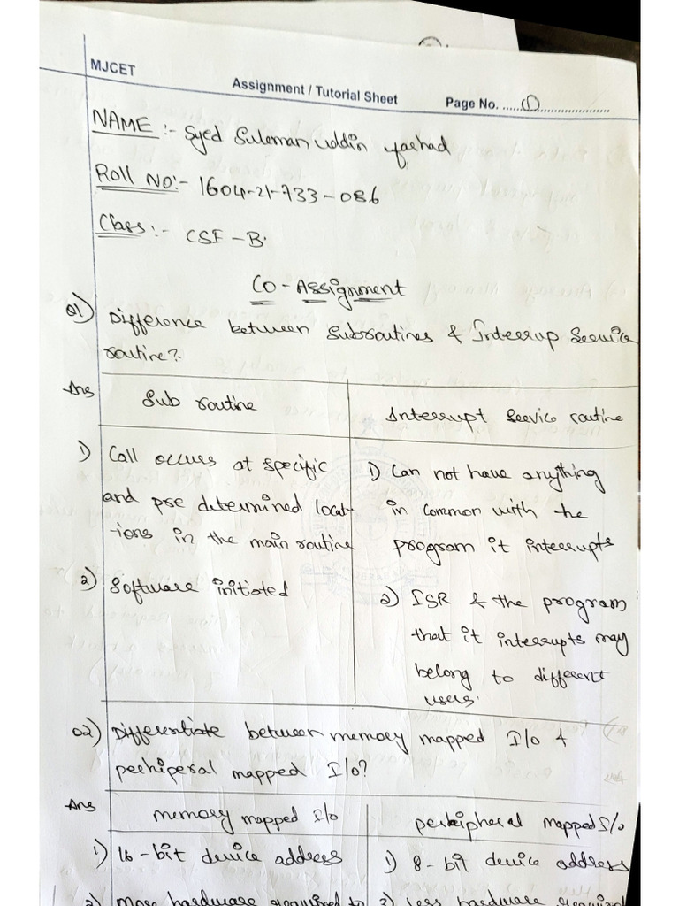 Computer organization assignment | PDF