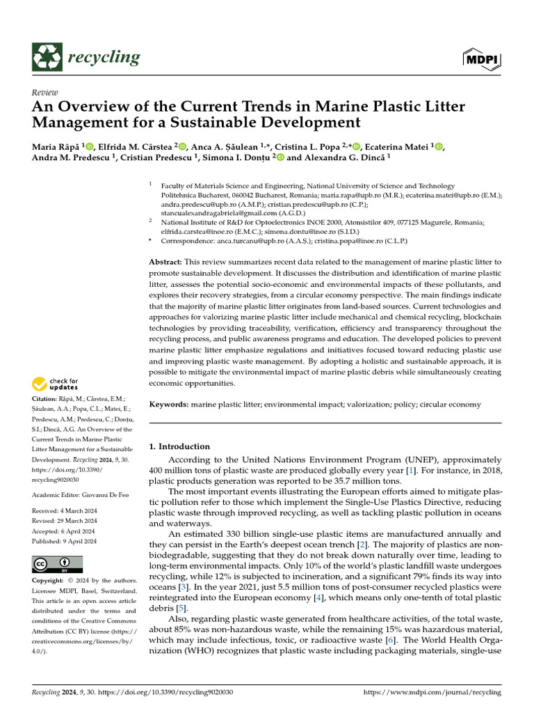 Recycling | PDF | Waste | Plastic