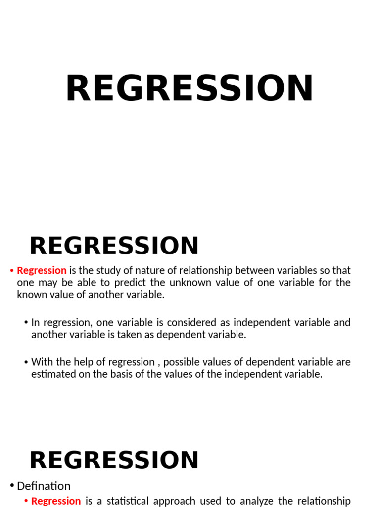 Understanding Regression Analysis | PDF