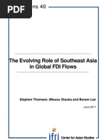 Download The Evolving Role of Southeast Asia in Global FDI Flows by IFRI SN80628390 doc pdf