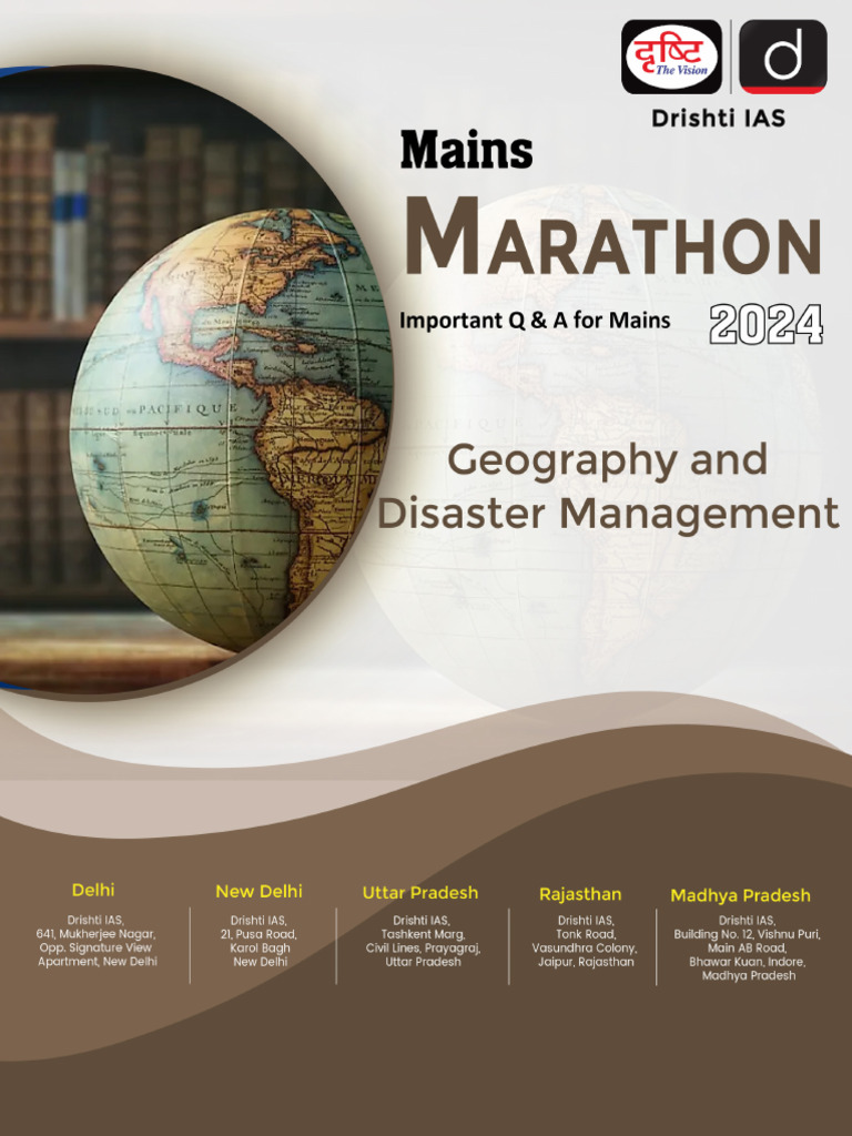 Geography and Disaster Management | PDF | Climate Change | Climate ...