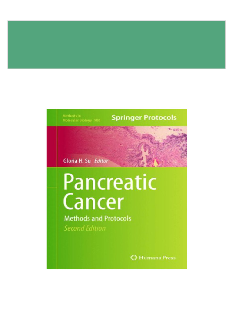 Full download pancreatic cancer methods and protocols 2nd edition hanno