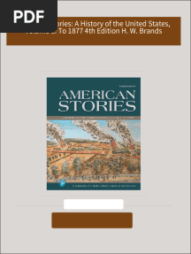 Get American Stories: A History of the United States, Volume 1: To 1877 4th Edition H. W. Brands free all chapters