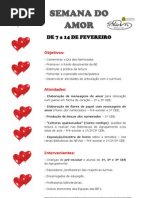 Semana do Amor - Planificação_