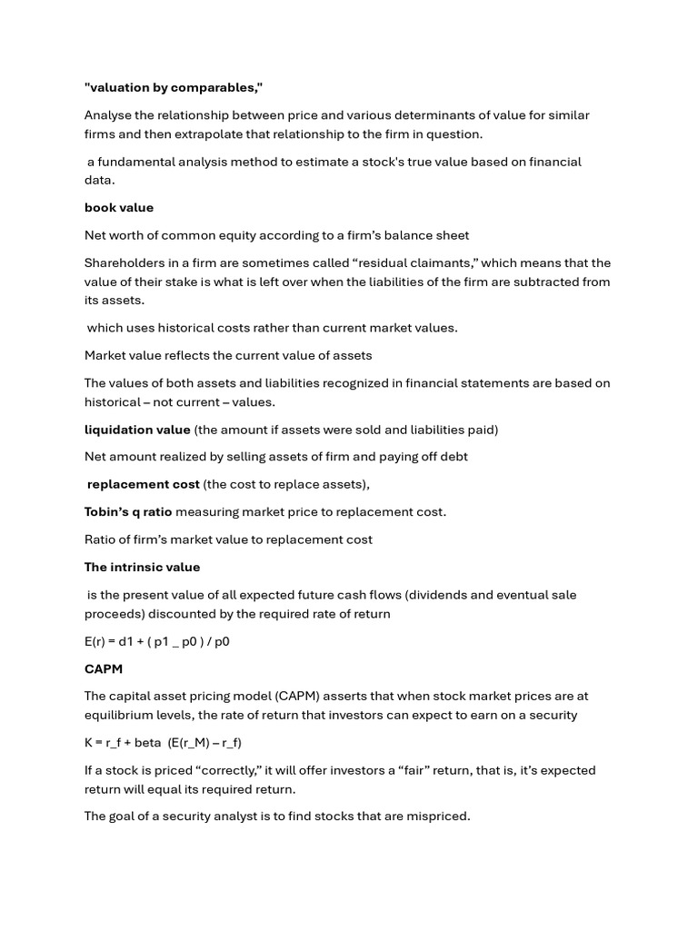 equity-valuation-pdf-free-cash-flow-valuation-finance