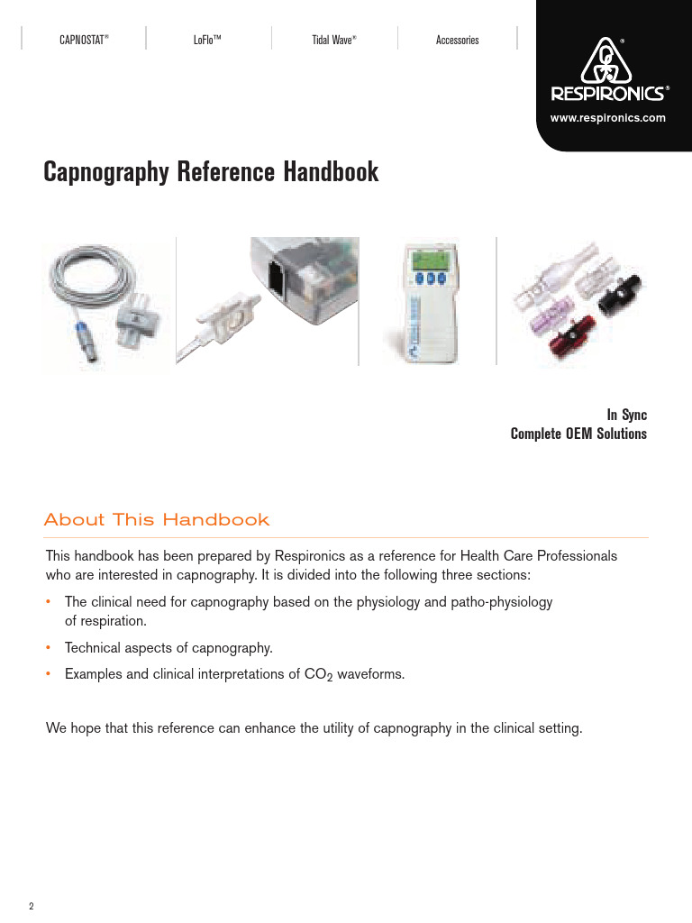 CapnoRefeHandbook | PDF | Infrared Spectroscopy | Breathing