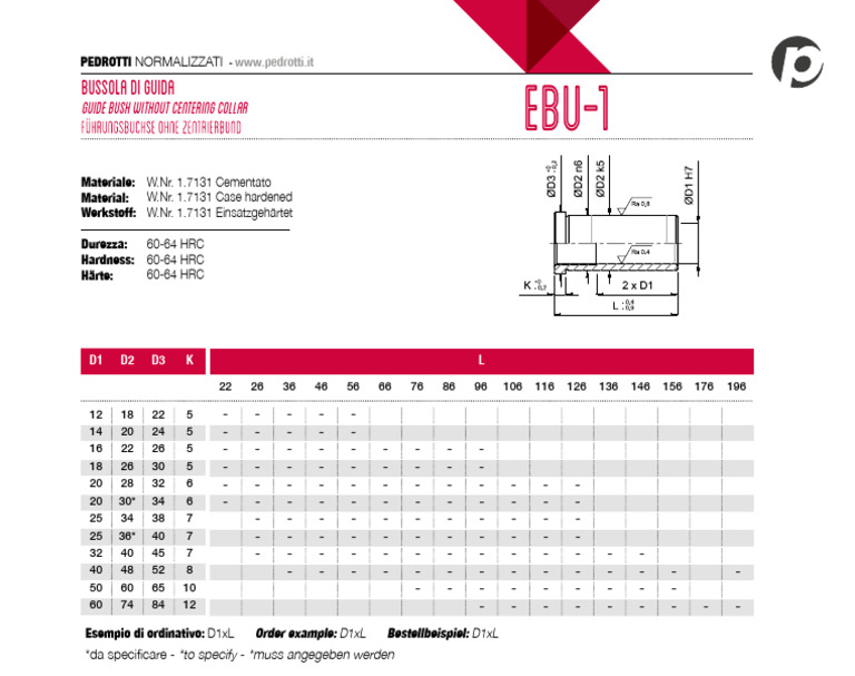 Guide Bushes Specifications and Order Info | PDF | Science des ...
