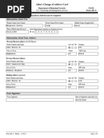 Eoir 33 Change of Address | PDF | Federal Government Of The United ...