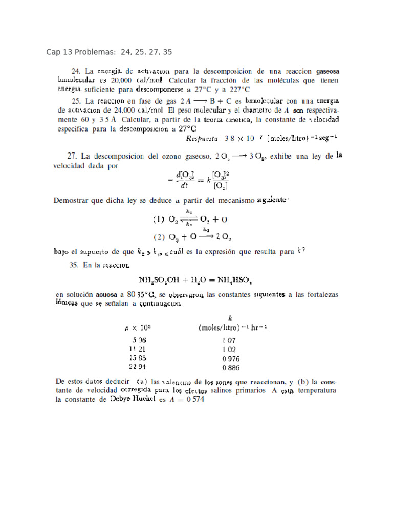 Problemas de Matemática Capítulo 13 | PDF