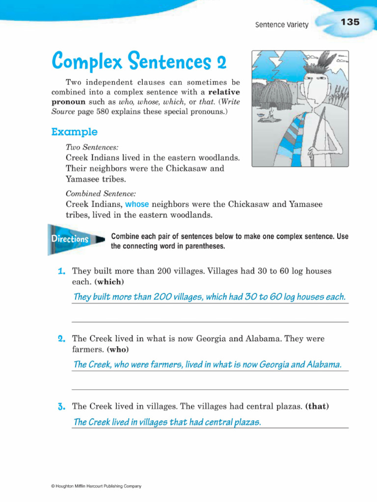 Complex Sentences PART 2 Answers | PDF