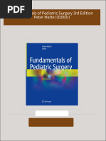 Get Fundamentals of Pediatric Surgery 3rd Edition Peter Mattei ...