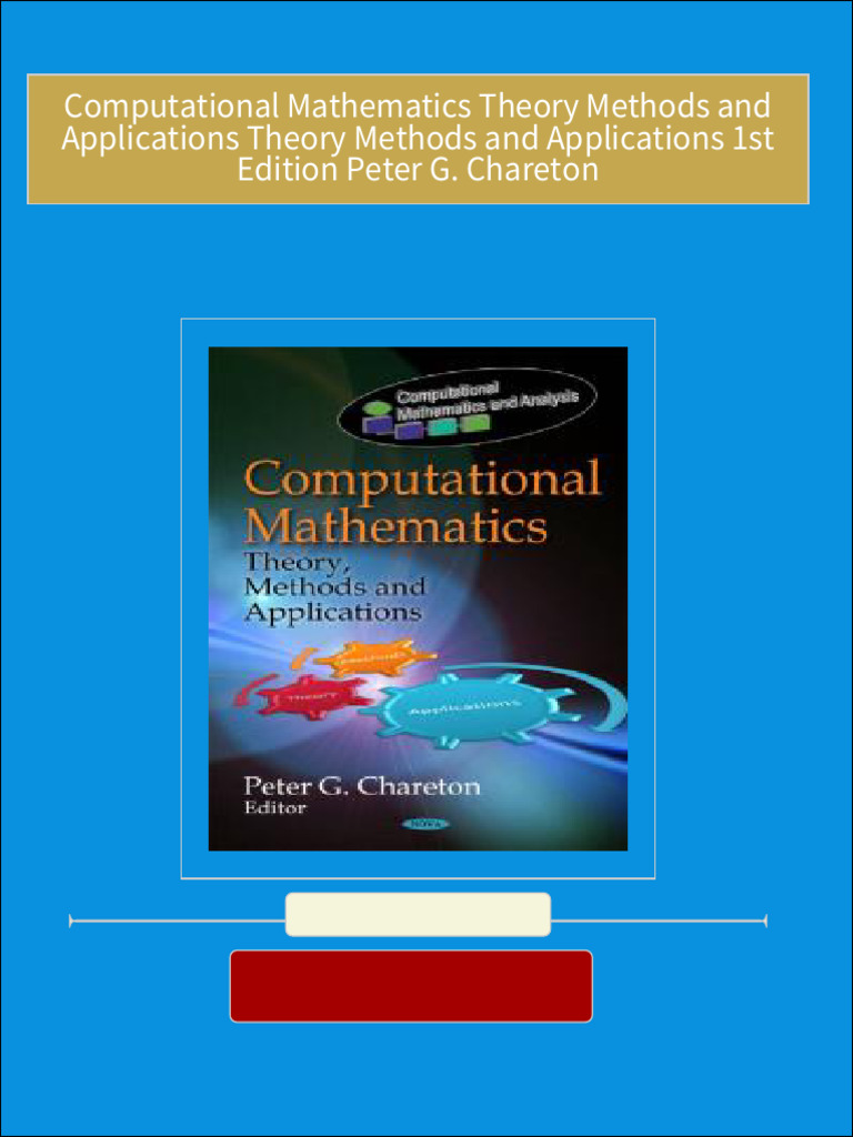 Download Full Computational Mathematics Theory Methods and Applications ...