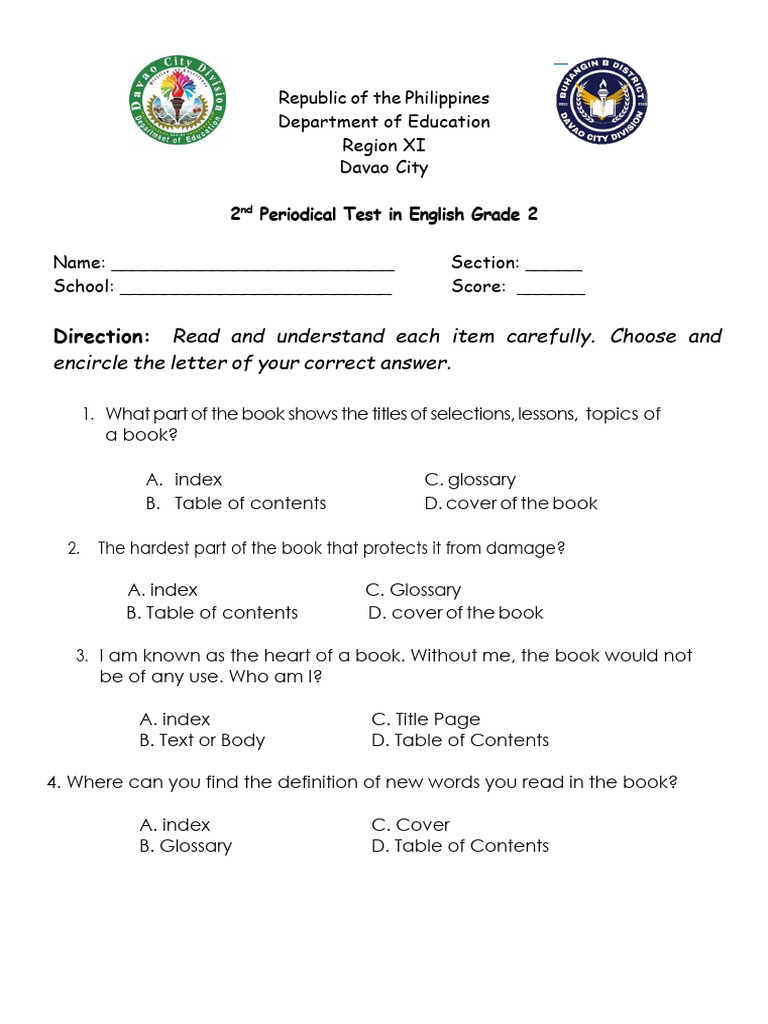 Quarter 2 English 2 Pdf