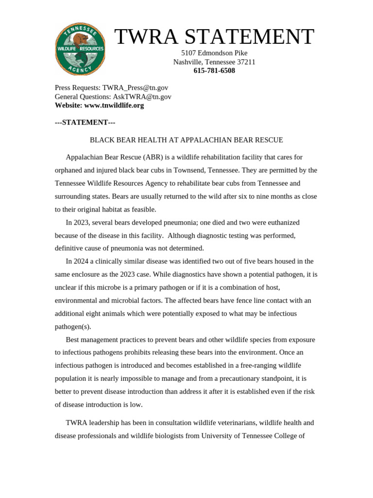 Twra Report: The Bear That Met Its Match In Sevierville (Elderly Man!) - ad4x6k3