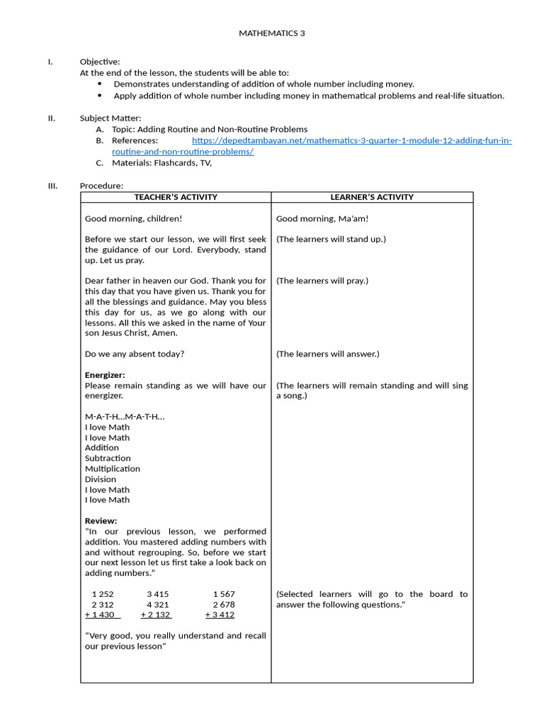 Mathematics 3 | PDF
