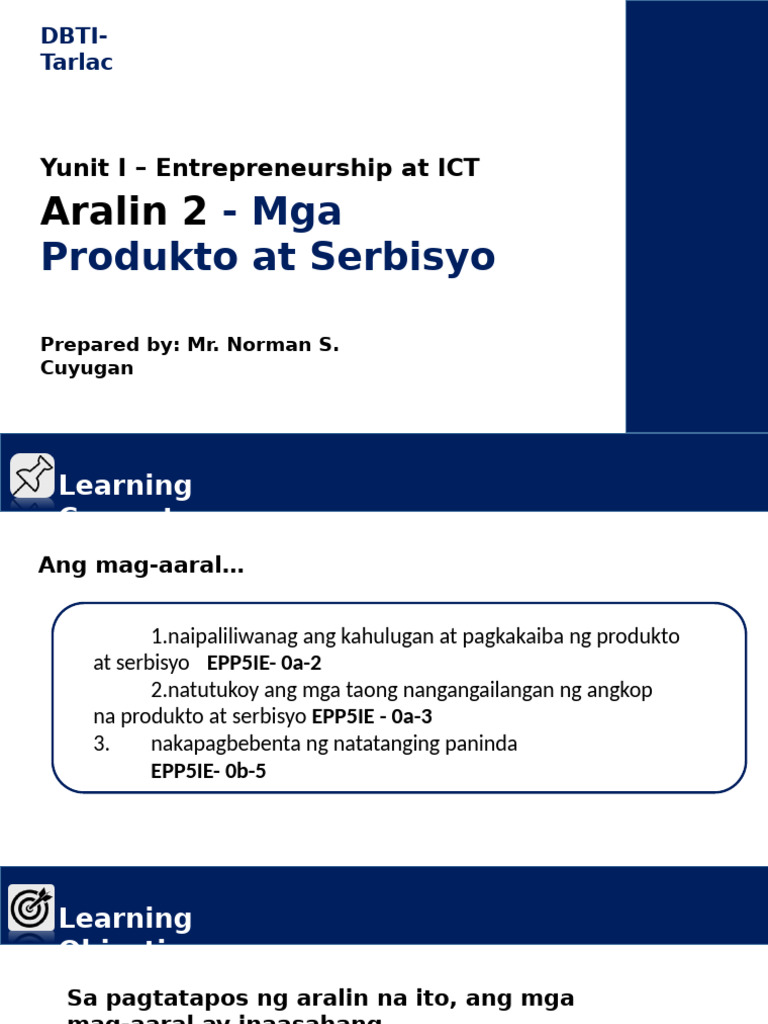EPP5 - WEEK2 ENTREP - Asynchronous | PDF