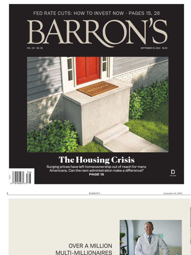 Barron S Magazine - September 16 2024 | PDF | Exchange Traded Fund | Mutual  Funds