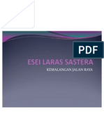 Esei Laras Sastera-kemalangan