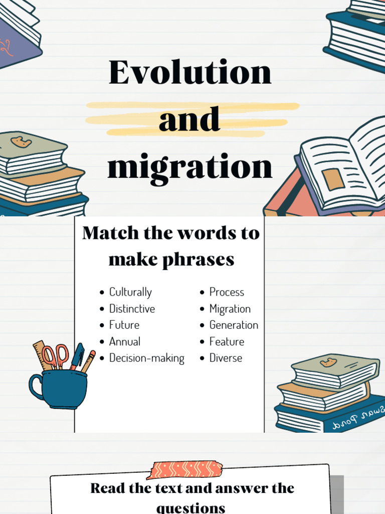 Evolution and Migration | PDF