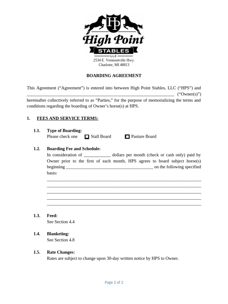BOARDING SERVICES DEFINITION intelligence overview
