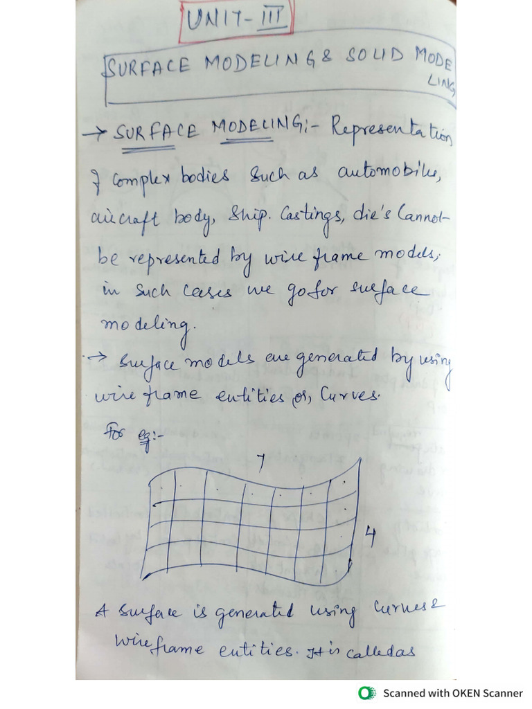 cad unit 3 | PDF